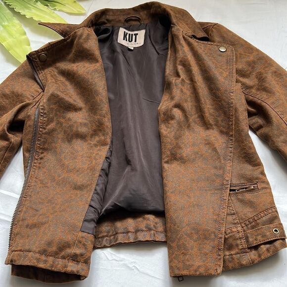 ⭐️KUT From The Kloth Moto Jacket Faux Nubuck⭐️ - Picture 8 of 12
